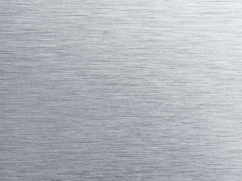 Grey stainless steel texture background.